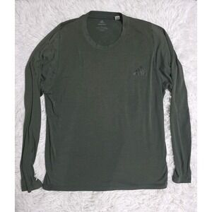 Adidas FreeLift‎ Long Sleeve Shirt, Dark Gray, Men's Large, Breathable, Workout